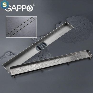 Душовий канал під плитку Gappo G88007-4, 70х800 мм, нержавіюча сталь