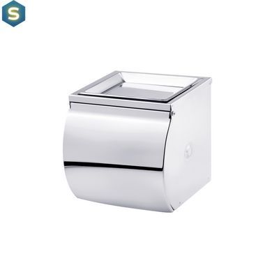 Тримач для туалетного паперу Kroner KRM Rizze - ACC300 CV022902, Хром