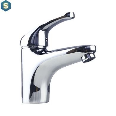 Змішувач для умивальника Globus Lux Solly GLSO-0222, Хром