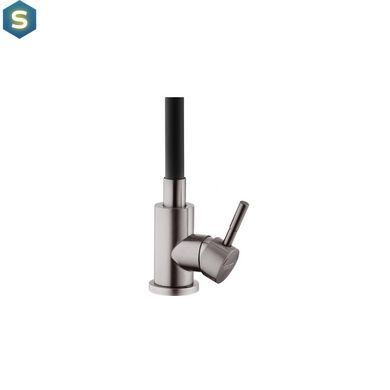 Змішувач для кухні Kroner KRP Edelstahl Klassisch - PVD035BLK, Чорний/золото