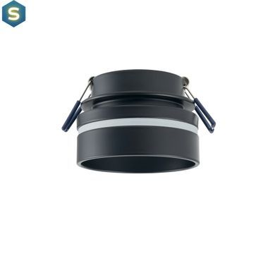 Точечный светильник Nowodvorski 10493 Mljet GU10 1x10W IP20 Bl