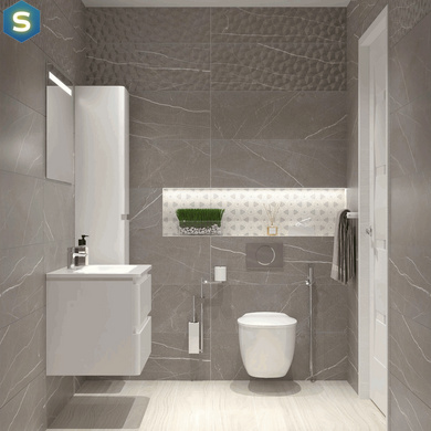 Дзеркало Devit Optima 80x70 см, LED підсвічування 5230130