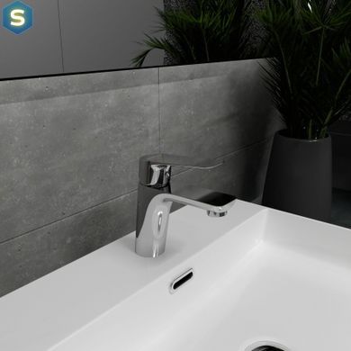 Змішувач для умивальника Koller Pool Kvadro Start хром KS0200, Хром