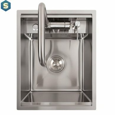 Кухонна мийка CM 40x50 прихована нержавійка Platinum Handmade, Нержавіюча сталь