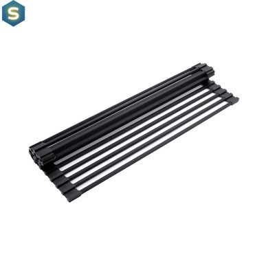 Сушарка для посуду Kroner KRP Matte - SCH4331-1 CV028240, Чорний/золото