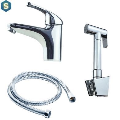 Змішувач для умивальника Globus Lux Solly GLSO-0222, Хром