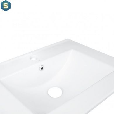 Умывальник Qtap Albatross 600x460x180 White без донного клапана QT01113060CW1, Белый