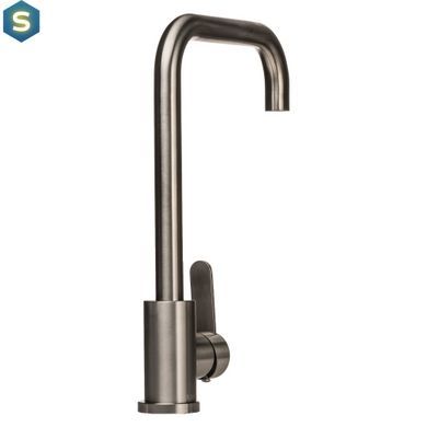 Змішувач для кухні Globus Lux Wien SUS2-203L, Графитовый хром