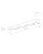 Світильник Nowodvorski 9503 agera LED 1x18W 4000K 1000Lm IP44 Chrom