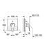 Смеситель скрытого монтажа Grohe Eurocube 19896000