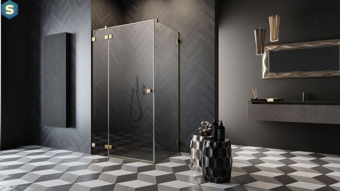 Душова кабіна Radaway Essenza Pro Gold KDJ 120Lx70x200 10097120-09-01L+10098070-01-01