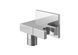 Душевая система Kohlman Excelent 20 chrome с термостатом + BOX скрытого монтажа QW432HQ20, Хром