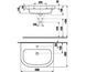 Умывальник Jika Olymp Deep 60x45 H8126130001041, Белый