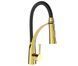 Смеситель для кухни Mexen Aster gold black MEX-73450-57, Золотой