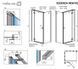 Душевая кабина Radaway Essenza New Black KDJ 110Lx110x200 385041-54-01L+384053-54-01