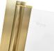 Шторка для ванни Rea Agat-2 80 brushed gold складана REA-W2500, Універсальна, прозорий, золотий