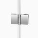 Душова кабіна Qtap Capricorn CRM10128RC6 120x80 см, скло Clear 6 мм, покриття CalcLess без піддона, Хром, Універсальна, прозорий