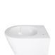 Унітаз підвісний Qtap Swan безободковий Ultra Quiet з сидінням Soft-close QT16335179W, Білий