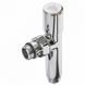 Кран кутовий Luxon подовжений для рушникосушки 1/2"-1/2" (ZZ-5101)