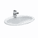Умывальник Laufen Indova 56x45 H8113910000001, Белый