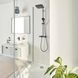 Душевая система термостатическая Grohe QuickFix Vitalio Comfort System 250 Cube 266962431, Черный матовый