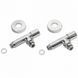 Кран кутовий Luxon подовжений для рушникосушки 1/2"-1/2" (ZZ-5101)