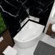 Ванна акриловая Koller Pool Nadine New 170x110 L NADINENEW170X110L, Белый