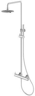 Душевая система Kohlman Axel chrome с термостатом QW273A, Хром