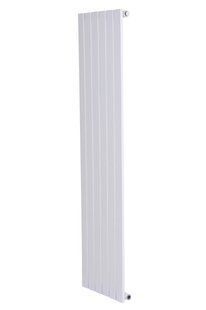 Вертикальный дизайнерский радиатор отопления Arttidesign Terni 6/1800/354/50 белый матовий, Белый матовый