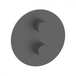 Термостат для душу на 2 споживача Paffoni Light mercury grey LIQ018MG, Каппучино
