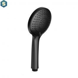Душевой гарнитур Paffoni Life Ginevra ручной душ 3 вида струи black matt ZSAL146NO, Черный матовый