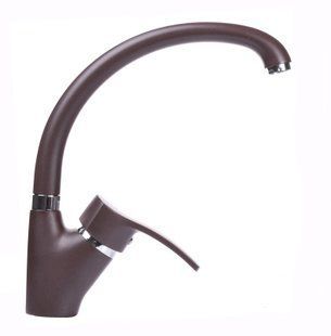 Смеситель для кухни Globus Lux GLQU-0203S-BIG-6-Marone, Цемент матовый
