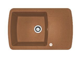 Кухонная мойка Adamant Optimaks 775x495x200 terra-cotta 531223, Цемент матовый