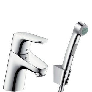 Змішувач з гігієнічною лійкою Hansgrohe Focus E2 EcoSmart 31926000
