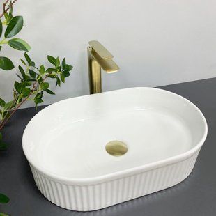 Умивальник (раковина) VBI BIELLA WHITE накладний, Білий