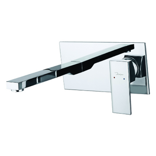 Змішувач для умивальника Jaquar Kubix F KUB-CHR-35233FK, Хром