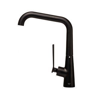 Змішувач для кухні Topaz Teel TT 24401-H59-BB, Чорний/золото
