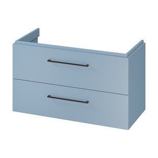 Шафа під умивальник Cersanit Larga 100 блакитна S932-077
