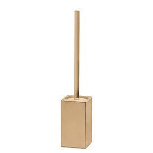 Йоржик для унітазу підлоговий VBI Quadro brushed gold VBI-040121BG, Золотий