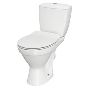 Унитаз-компакт 705 Cersanit Cersania SimpleOn 011 3/6 с сиденьем duraplast Slim Soft Close K119-001
