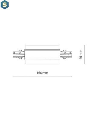 З'єднувач Nowodvorski 8686 Ctls Recessed Power Straight Connector IP20 Wh