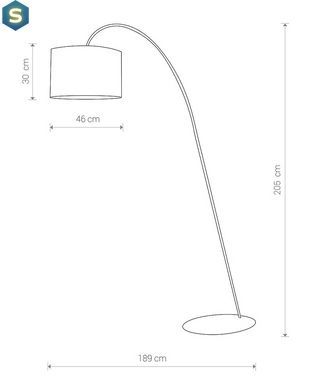 Торшер Nowodvorski 5386 Alice E27 1x60W IP20 Wh