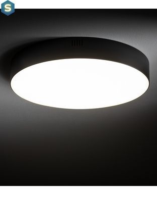 Потолочный светильник Nowodvorski 10418 Lid Round Led 1x50W 4000K 4500Lm IP20 Bl