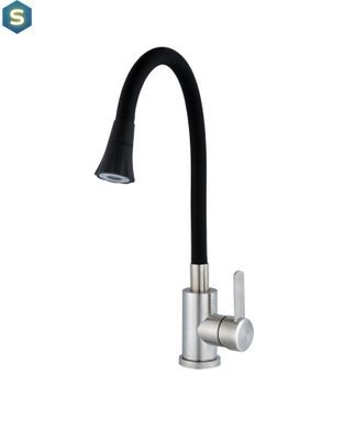 Смеситель для кухни Globus Lux WIEN SBT2-203SA-B01, Черный матовый