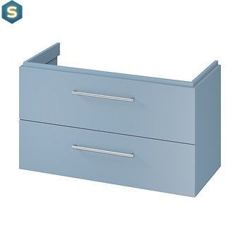 Шафа під умивальник Cersanit Larga 100 блакитна S932-077