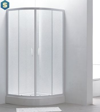 Душевая кабина Eger Tisza 90x90 стекло Zuzmara 599-021, Белый, матовый
