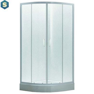 Душевая кабина Eger Tisza 90x90 стекло Zuzmara 599-021, Белый, матовый