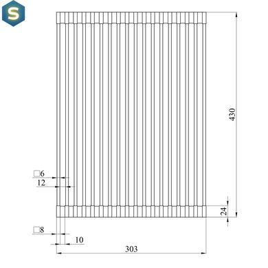 Сушилка для посуды Kroner KRP Matte - GRA4331-1 CV028241, Каппучино