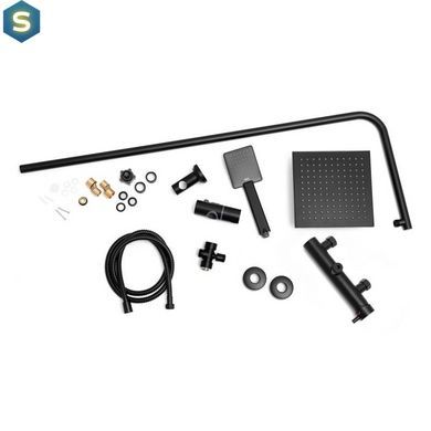 Душова система Yoka Tiki-Blk black BP.TIKI-BLK, Черный матовый
