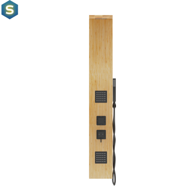Душова панель Corsan Basti bamboo black B002MBL, Дуб
